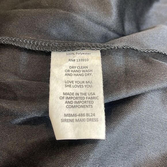 Show Me Your MuMu Sirene Black Maxi Dress (NWT) - Picture 2 of 4